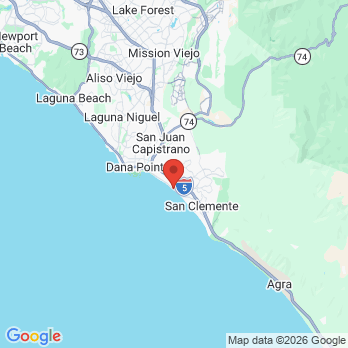 Map to Signature Specalists - Dr. Wyatt D Simons  office in San Clemente, CA