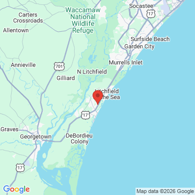 Map to  office in Pawleys Island, SC