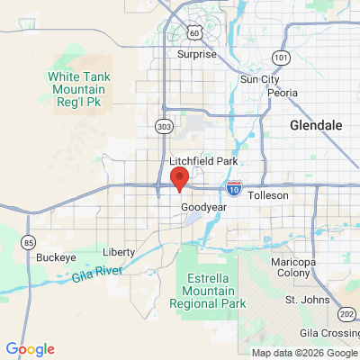Map to  office in Goodyear, AZ