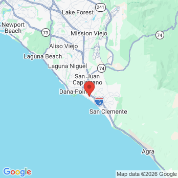 Map to Benjamin T. Stevens D.D.S office in San Clemente, CA