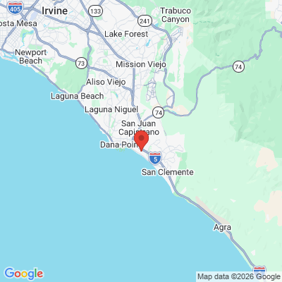 Map to Benjamin T. Stevens D.D.S office in San Clemente, CA