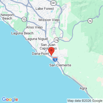 Map to San Clemente Oral & Facial Surgery office in San Clemente, CA