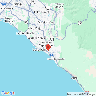 Map to Smile San Clemente office in San Clemente, CA