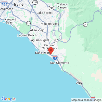 Map to San Clemente Dental Associates office in San Clemente, CA