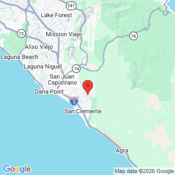 Map to Epic Family dental office in San Clemente, CA