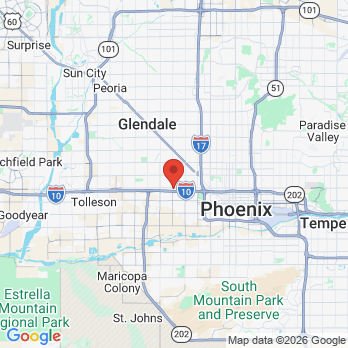 Map to Phoenix  office in phoenix, AZ