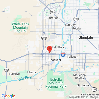 Map to  office in Goodyear, AZ