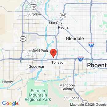 Map to Unlimited Dentistry  office in Avondale, AZ