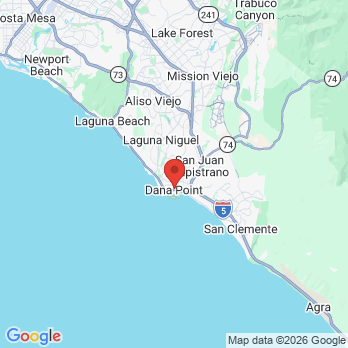 Map to Dana Niguel Dental office in Dana Point, CA