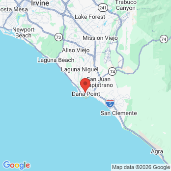 Map to Dana Point Smiles  office in Dana Point, CA