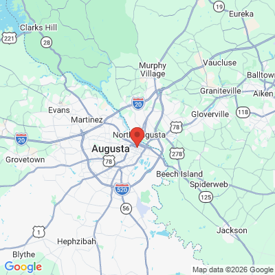 Map to  office in Augusta, GA