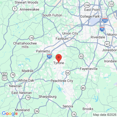 Map to  office in Tyrone, GA