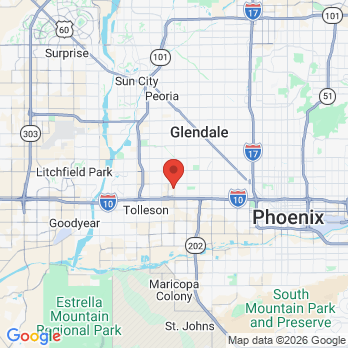 Map to Smile Fitness  office in Phoenix, AZ