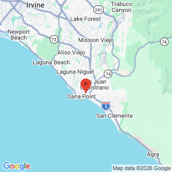 Map to Dana Point Dentistry office in Dana Point, CA