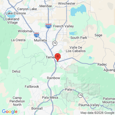 Map to  office in Temecula, CA