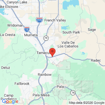 Map to Picasso Dental Care office in Temecula, CA
