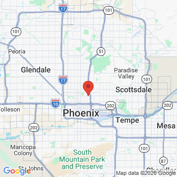 Map to Magic Smiles East office in Phoenix, AZ