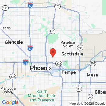 Map to Savon Dental House PLLC office in Phoenix, AZ