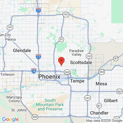 Map to Savon Dental House office in Phoenix, AZ