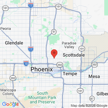 Map to Savon Dental House office in Phoenix, AZ