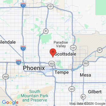 Map to All Smiles Dental Care office in Phoenix, AZ