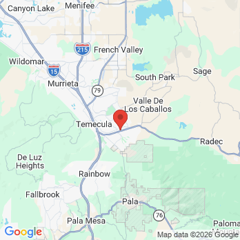 Map to The dental suite at Temecula  office in Temecula, CA