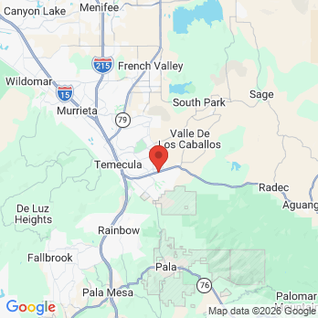 Map to Dr. Kenneth Klier office in Temecula, CA