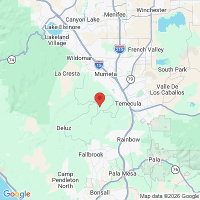 Map to  office in Temecula, CA