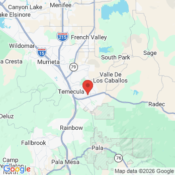 Map to GallerySmiles Dental Care office in Temecula, CA