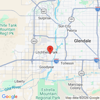 Map to Smilecology office in Avondale, AZ
