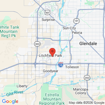 Map to NOELCK & ASSOCIATES DENTISTRY office in Litchfield Park, AZ