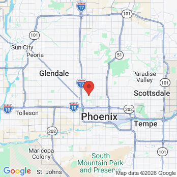 Map to Vogel & Matesi DDS  office in Phoenix, AZ