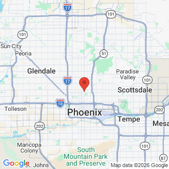 Map to Swiss Biologic Dentistry office in Phoenix, AZ