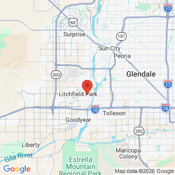Map to Guyette Facial and Oral Surgery Center office in Avondale, AZ