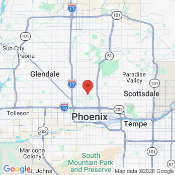 Map to Westwind Dental Downtown office in Phoenix, AZ