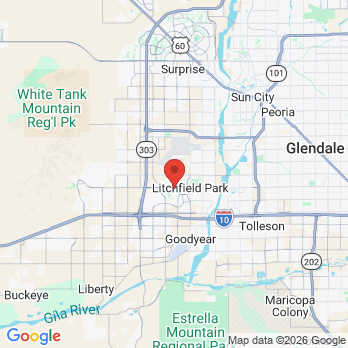 Map to Primary Office office in Goodyear, AZ