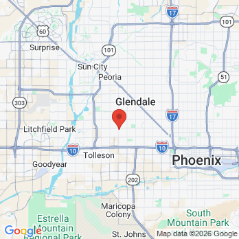 Map to total kids dental  office in Phoenix, AZ