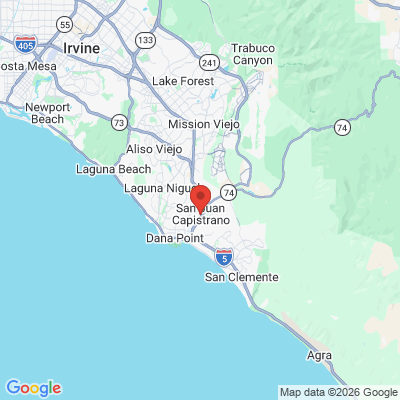 Map to  office in San Juan Capistrano, CA