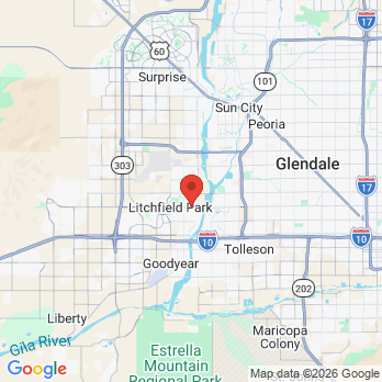 Map to Love Dental office in Avondale, AZ