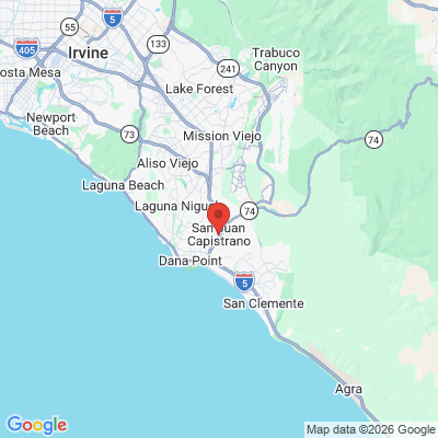 Map to Charles Slone D.D.S office in San Juan Capistrano, CA