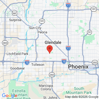 Map to Desert Valley Pediatric Dentistry - Maryvale office in Phoenix, AZ