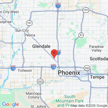 Map to Esp. Dental office in Phoenix, AZ