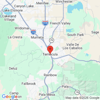 Map to Ku Family Dentistry office in Temecula, CA