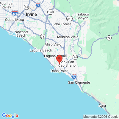 Map to Sea Country Dental office in Laguna Niguel, CA