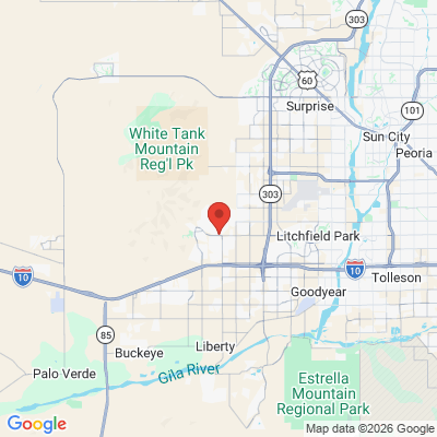 Map to  office in Buckeye, AZ