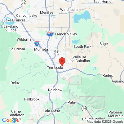 Map to  office in Temecula, CA