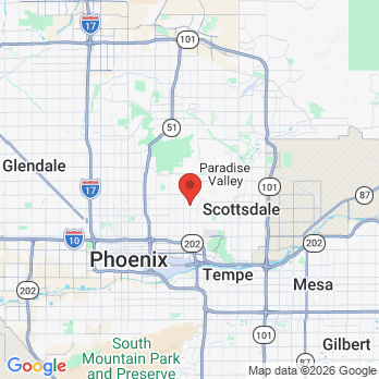 Map to Dental specialty associates office in Phoenix, AZ