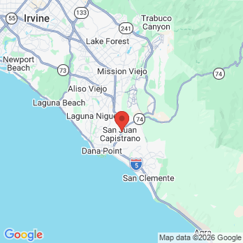 Map to Blue Wave Smiles office in San Juan Capistrano, CA