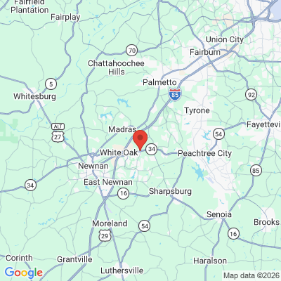 Map to  office in Newnan, GA