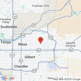 Map to Primary Office office in Mesa, AZ